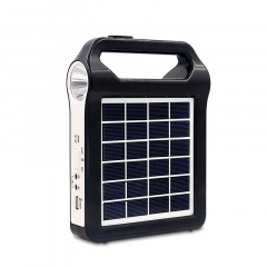 Портативная система освещения Easy Power EP-035 Фонарь с солнечной панелью + LED лампа 2400 mAh (3_03168) Курень