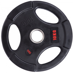 Блины диски обрезиненные LIFE FITNESS SC-80154B-10 10кг Черный Нововолинськ