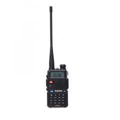 Рация Baofeng UV-5R Black + Усиленная гарнитура c кнопкой РТТ Куп'янськ