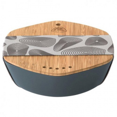 Набор пластиковой посуды Robens Leaf Meal Kit Anthracite (1046-690275) Николаев