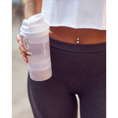 Шейкер спортивний Smartshake Original2GO 600ml Pure White Миргород