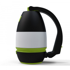 Лампа-фонарь для кемпинга с повербанком SUNROZ Camping LED Lamp 4 в 1 Черно-Зеленый (SUN7320) Коростень