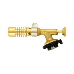Горелка для газового баллона MASTERTOOL GM Гелиос Ø22 мм/1300°С латунь (44-5044) Дніпро