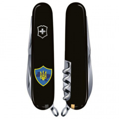 Складной нож Victorinox Climber Ukraine Трезубец на щите (1.3703.3_T1080u) Винница