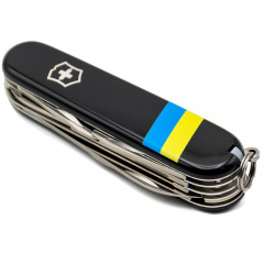 Складной нож Victorinox Huntsman Ukraine 91 мм Флаг Украины (1.3713.3_T1100u) Покровськ