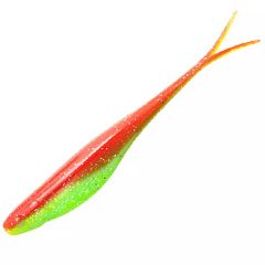 Силікон ZMAN Scented Jerk Shadz 4" 5pc #Nuked Chicken Glow (747758 / SJS4-241PK5) Васильков