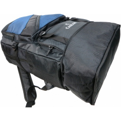Рюкзак туристический Caslon Черный с синим (S9802 black blue) Гуляйполе