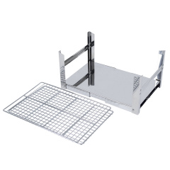 Гриль угольный Bo-Camp Compact Delux 330х225х275 мм Silver (8108360) Кременчук