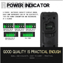 Фонарик многофунциональный аккумуляторный на магните SuperFire G6 140 Lumen IP43 Black Косів