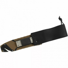 Нож Ganzo G8012V2 Коричневый (1047-G8012V2-DY) Доманівка