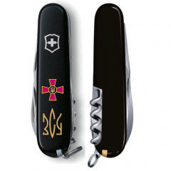 Складной нож Victorinox Climber Army Эмблема ЗСУ и Трезубец ЗСУ (1.3703.3_W1015u) Миколаїв