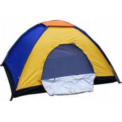 Палатка туристическая Camping Spot 2х1.5х1.1 м Желто-синий Ровно