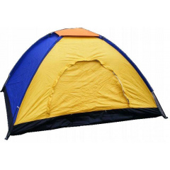Палатка туристическая Camping Spot 2х1.5х1.1 м Желто-синий Ровно