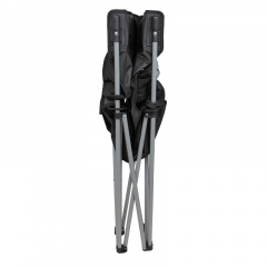 Раскладное кресло Lesko S5432 50*43*90 см Black Нововолынск