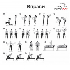Набор гантелей в кейсе PowerPlay 9 кг 4121 Оріхів