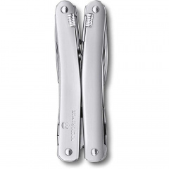 Нож Victorinox Swiss Tool Spirit X Plus Ratchet Leather Silver (1049-Vx30236.L) Ворожба
