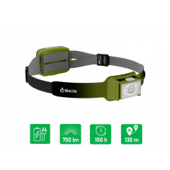 Фонарь налобный Biolite Headlamp 750 Moss Green (1033-BLT HPC0102) Городок
