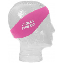 Повязка для плавания Aqua Speed Neoprene Earband 50 - 55 см 6179 Розовая (179-03) Славута