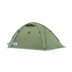 Палатка экпедиционная Tramp Rock 4 v2 Зеленая TRT-029-green UTRT-029-green Ворожба