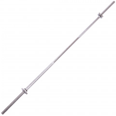 Гриф для штанги SHUANG CAI SPORTS SC-80123 180см Хром Івано-Франківськ
