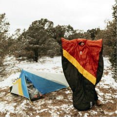 Спальник Sierra Designs Nitro Quilt 800F 20 Regular Черный-Красный Київ