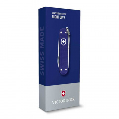Нож-брелок Victorinox Classic SD Alox Colors Minty Mint 58 мм, 5 функций, Синий (0.6221.222G) Запорожье
