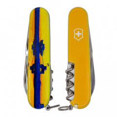 Складной нож Victorinox Climber Ukraine Марка с трактором (1.3703.3_T3110p) Ровно