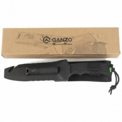 Нож Ganzo G8012V2 Черный (1047-G8012V2-BK) Нікополь