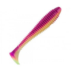 Силикон Keitech Swing Impact Fat 3.8 6 шт/уп Фиолетовый/бежевый (1013-1551.07.87) Іршава