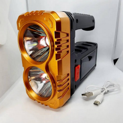 Ручной светодиодный фонарь на солнечной батарее X-Balog 2LED-27COB USB Куп'янськ