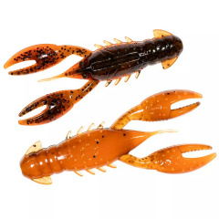 Силікон ZMAN Pro Crawz 3.5" 3pc #Green Pumpkin/Orange (2161808 / PRCR-47PK3) Рівне