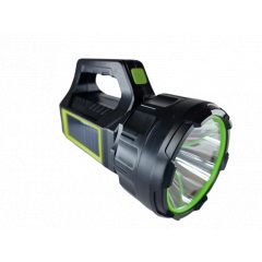 Ручной фонарь-прожектор на аккумуляторе Haoerliang HEL-T95-LED+COB USB Power Bank на солнечной батарее (1756375793) Балаклея