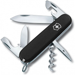 Складной нож Victorinox Spartan Mat Черный матовый лак (1.3603.3_M0007p) Долина