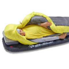 Женский спальник Sea To Summit Spark Women's 7°C/45F Long 185 R Серо-желтый (STS ASL041071-351702) Володарськ-Волинський