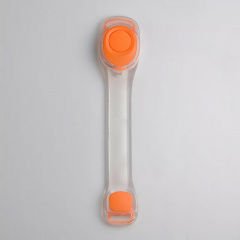 Светодиодный LED браслет Lesko HY-0001 Orange USB аккумуляторный Луцьк