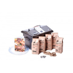 Коптильня горячего копчения с термометром та сумкою Smoke House M 400х300х310 мм Original (1145315438) Київ
