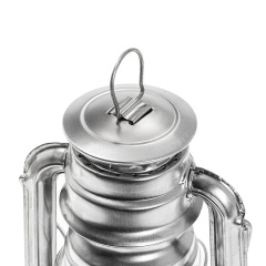 Керосиновая лампа фонарь Mil-Tec 23 см silver 14961000 Петрово