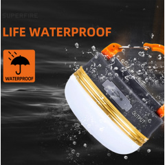 Фонарь кемпинговый T60 SuperFire 127 Lumen IP44 Косів