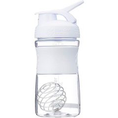 Шейкер спортивный бутылка BlenderBottle SportMixer 20oz/590ml White Original Ужгород