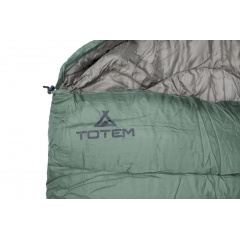 Спальный мешок Totem Fisherman XXL одеяло с капюшом правый 190+30/90 Olive (UTTS-013-R) Ворожба