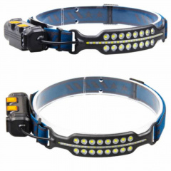 Налобный светодиодный аккумуляторный фонарь с красным светом Police PL-164 COB HeadLamp Южноукраїнськ