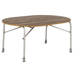 Стол Bo-Camp Feather Oval 130x90 см Коричневый (DAS302107) Акимовка