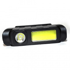 Фонарь аккумуляторный налобный HeadLight YY-10 3W+COB3W Бердичев
