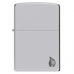 Зажигалка бензиновая Zippo Armor Series Flame Серебристый (46396) Винница