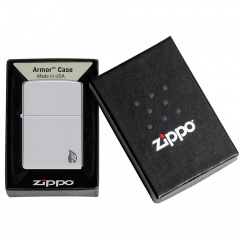 Зажигалка бензиновая Zippo Armor Series Flame Серебристый (46396) Винница