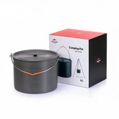 Котелок Naturehike Camping NH19CJ003 10 л Серый (1047-6927595738276) Киев