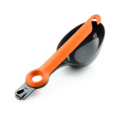 Ложка-черпак GSI Outdoors Pivot Spoon 16,8 см Оранжево-серый (1099-74330) Днепр