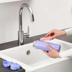 Бутылка для воды ION8 Vacuum Insulated 500 мл Light Purple (I8TS500PERI) Нововолинськ