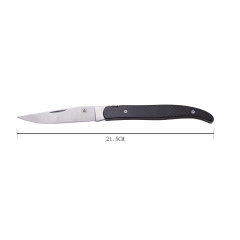 Складной нож 21,5 см Laguiole карбоновая рукоять, подарочная коробка (40268412) Мукачево