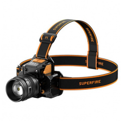 Фонарь налобный аккумуляторный HL58 SuperFire 350 Lumen IP44 Жмеринка